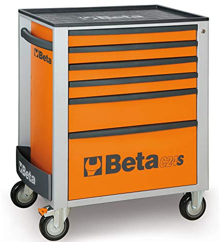 Beta C24S/6-O - Cassettiera porta attrezzi con 6 cassetti