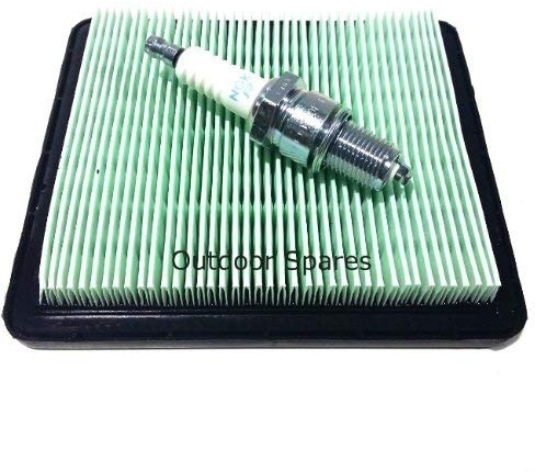 NGK Kit di ricambio filtro aria e candela per Honda GCV135, GCV160 con piccoli motori