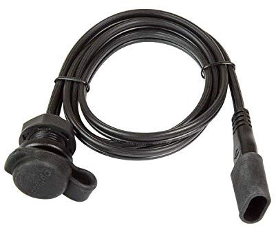 TecMate OptiMATE CABLE O-40, Witterungsbeständige SAE-Buchse, Armatureneinbau
