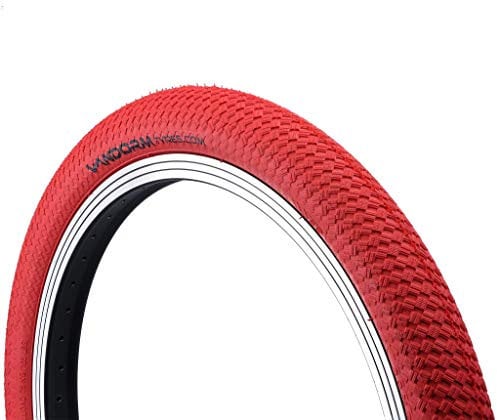 Vandorm - Ruedas de Colores Drifter R2R para Bicicleta BMX, 20 x 2 Pulgadas, Color Rojo, tamaño 20 x 2.00, 500
