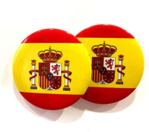 Pin de Solapa Pines de Broche escarapela de Bandera España Esmalte Con Borde (España CHAPA)