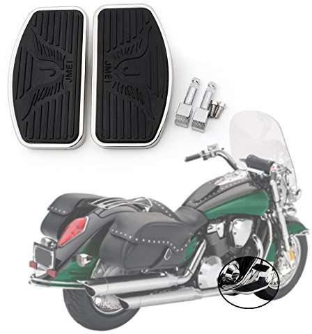 Artudatech Repose-pieds avant et arrière pour moto Yamaha V-STAR XVS, HON-DA VTX 1800 1300, SUZU-KI VL800 VL400 C50