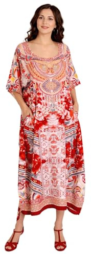 Miss Lavish London Women Kaftans Dresses Robe Femme