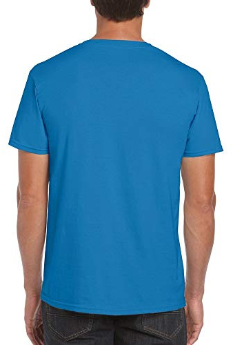 Gildan Mens Short Sleeve Soft-Style T-Shirt (4XL) (Sapphire)