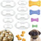 8 Stück Hundeknochen Ausstechformen Hunde-Leckerli Ausstechformen Knochenform Keksausstecher hausgemachte Hundekekse Leckerlis Ausstechformen für Hund Katze hausgemachte Leckereien