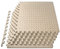 ProsourceFit Puzzle Exercise Mat ½ in, Eva Interlocking Foam Floor Tiles for Home Gym, Mat for Home Workout Equipment, Floor Padding for Kids, Cream, 24 in x 24 in x ½ in, 24 Sq Ft - 6 Tiles