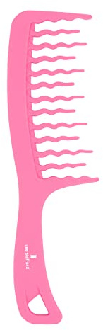 Lee Stafford Curl Wet Hair Detangling Hair Comb Curly/Afro-Haar, breite Zähne