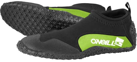 O'NEILL Wetsuits Reactor Reef Boot für Herren, 2 mm, Schwarz/Day Glow, Größe 42