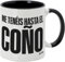 señor tarao® Taza de Cerámica Graciosa 350ml, Sr. Tarao Frases Originales, Regalos Divertidos, Frases de Humor (C*ño)