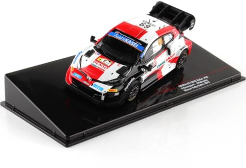 Kompatibel mit Toyota GR Yaris Rally 1 Nr. 69 Rovanpera/Halttunen Sieger Rally Safari 1:43 IXO Models RAM856.22