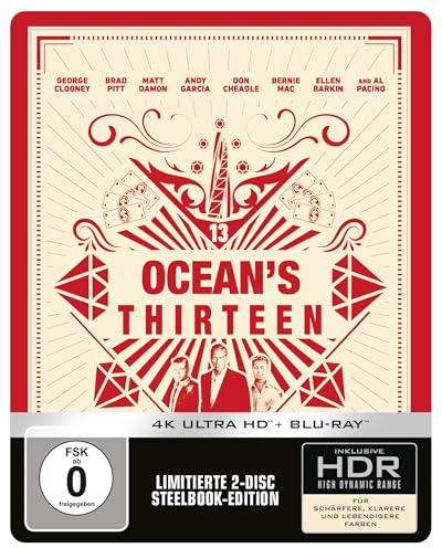 Ocean's Thirteen - Limited Steelbook [Blu-ray]