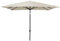 JJ. Parasol droit carré Juanito 300x300 cm Dimensions 3x3 m : grande surface d’ombrage Ouverture avec manivelle Tissu professionnelle 240g/m2 résistant aux UV Beige ivoire