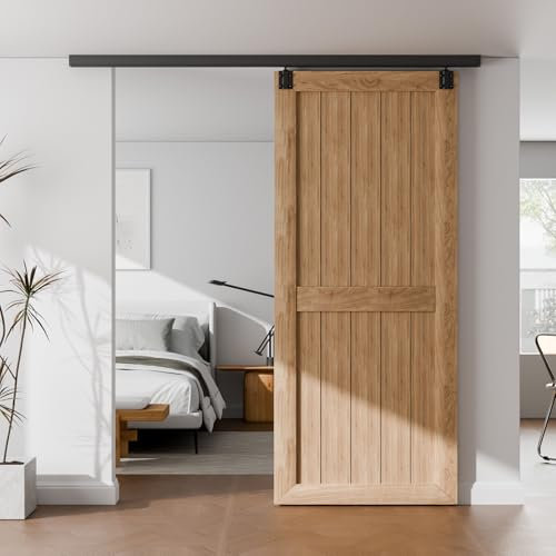 6FT/1.8M Montaje en techo para puerta corredera herrajes Ceiling mount brackets barn door hardware carril para puerta corredera