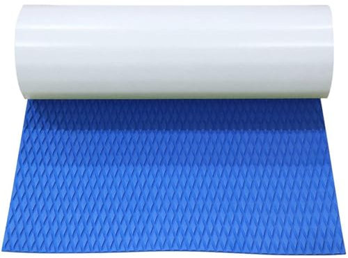 Surfboard Mat Surfboard Skimboard Pad,Pad Für Surfboard,Anti Rutsch Surfbrett Traktionspad, zuschneidbare Eva-Schaumplatte,120 x 30 cm (Blau)