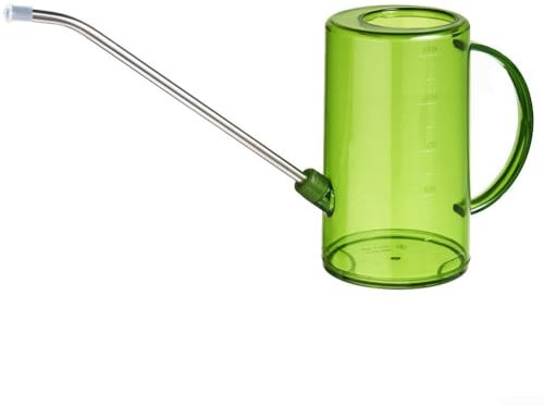 Arrosoir de qualité supérieure avec long bec sensible pour plantes d'intérieur, petits arrosoirs pour plantes d'intérieur, jardin, fleurs pour un arrosage intérieur efficace (vert)
