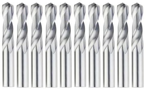 Solid Tungsten Drll Bit Carbide Drill Bits for CNC Carbide Drill Bits 1.0-20mm Metalworking Bit Carbide Milling Cutter(1pcs,8.5x35x65L)