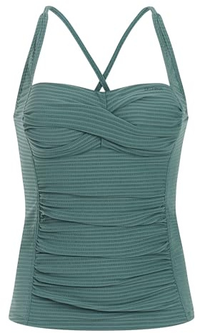 Protest Damen Tankini-Oberteil MIXCAMO Xxl44b