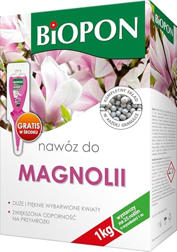 Concime per Magnolie 1kg - Fertilizzante Magnolia Pianta - Crescita e Fioritura