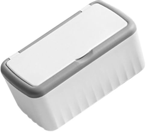 Creative Rectangular PP Wet Wipe Dispenser Box for Home Use | Large Capacity, Sealed Dust-resistant Design, White Finish, Easy Dispensing and Versatile Placement