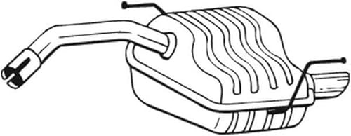 BOSAL 100-171 Endschalldämpfer