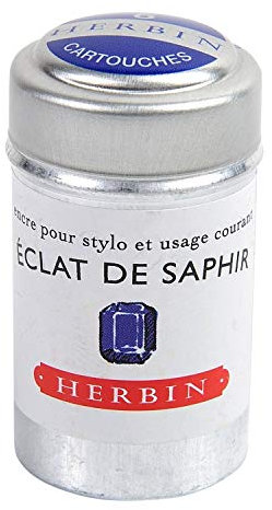J. Herbin Ink Cartridges Eclat De Saphir by J. Herbin