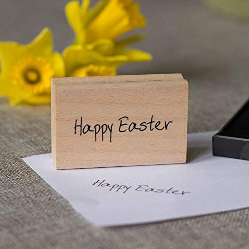 Art Stamps 7022B Scribbled Happy Easter Stempel schwarz