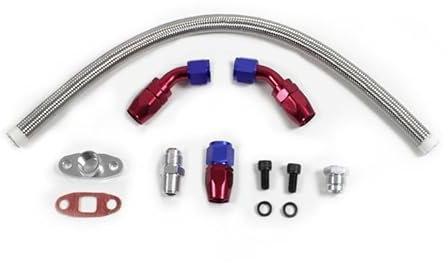 Öl-Rücklauf Turbolader Leitung Set für Garrett GT25 GT28 GT30 GT35 GT40 GT42