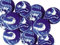 Goki Goki Flummy Glow In The Dark, Space, Star, Encaustic, Alien Party 12er-Set