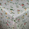 Wachstuch Wachstischdecke Tischdecke Gartentischdecke Größe wählbar Blumen Beige 120 x 160 cm Eckig abwaschbar