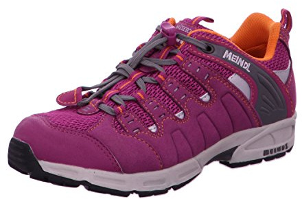 Meindl Multifunktionsschuh Snap Junior, Unisex-Kinder Trekking- & Wanderhalbschuhe, Violett (Fuchsia/orange 098), 31 EU (12.5 Child UK)