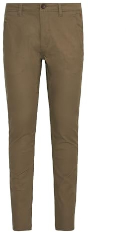 Blend Kainz Herren Chino Hose Stoffhose Aus Stretch-Material Regular Fit, Größe:W32/34, Farbe:Mocca Brown (71508)