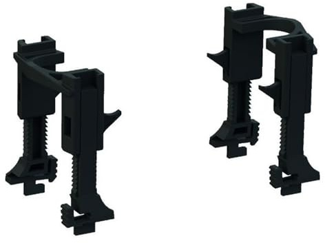 Bachmann PDU Verriegelung für C13/C19 Buchsen, 6 Set 802.0010, Schwarz