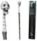 The Noble Collection - Death Eater Skull Wand In A Standard Windowed Box - 14in (35cm) Wizarding World Wand - Harry Potter Film Set Movie Props Wands