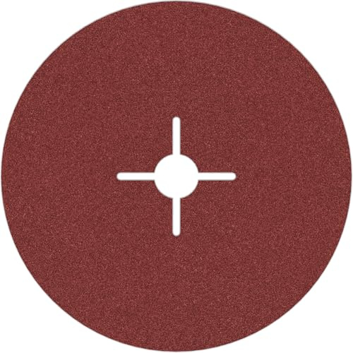 Bosch 1x PRO Metal R780 Fibre Sanding Disc for Large Angle Grinders (for Steel, Stainless steel, Ø 180 mm, Grit 120, Professional Accessory Large Angle Grinder)