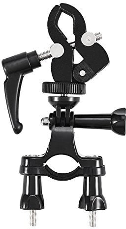 Tbest Kamerahalterung Fahrrad Motorrad Kamera Halter Clamp, Mountain Road Fahrrad Lenker Kamera Halterung Bike Action Camera Mount Gimbal Stabilisator Stativ Halter für Feiyu OSMO