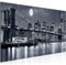 Runa Art Bild New York City Wandbilder auf Vlies Leinwand 5 Teilig Wanddekoration Wohnzimmer Büro 606756a