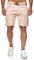 Indicode Conor - Bermuda da uomo con cintura, 100% cotone, vestibilità regolare Cameo Rose L