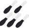 5 Pack Double-Sided Foot File Plastic Foot Scrubber Rasp Dead Hard Skin Callus Remover Foot Scrubber for Foot Care