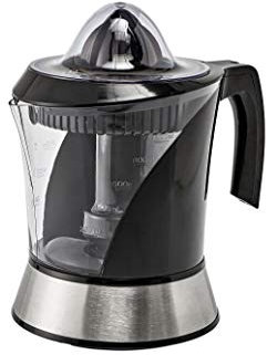 Brandani 52209 Spremiagrumi Elettrico Techno Inox Con Manico e 2 Coni ABS