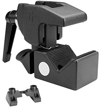 Adam Hall Accessories SUPER CLAMP MK2 - Universal Hook Clamp with Clamping Lever Black - VERSION 2