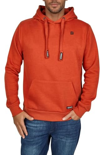 riverso Hoodie Herren Regular Fit RIVLinus Kapuzenpullover Pullover Sweatshirt Streetwear Grau Braun Grün Rot Blau Schwarz S M L XL 2XL 3XL 4XL 5XL | Beige Grau Braun Grün Rot Blau Schwarz S M L XL 2XL 3XL 4XL 5XL