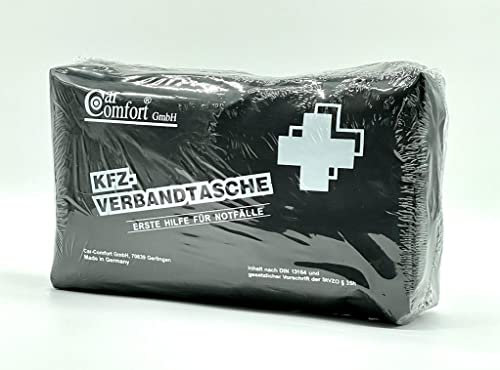 Car-Comfort GmbH Verbandtasche Inhalt nach DIN 13164:2022 (schwarz)