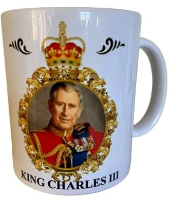 King Charles III Official Portrait 11oz Mug