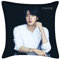 BTS Merchandise BTS Quadratisches Kissen Xcm Kpop Bangtan Jungen Jungkook Jimin Suga V Quadratischer Sofakissenbezug für Sofa Zuhause 45 x 45 cm