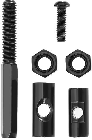 SG Store Set mit 6 Schaft Feststellschrauben Zusammenklappbare Zugstangenschraube Kompatibel mit Ninebot Max G30 Elektroroller, Roller-Zubehör, Schwarz