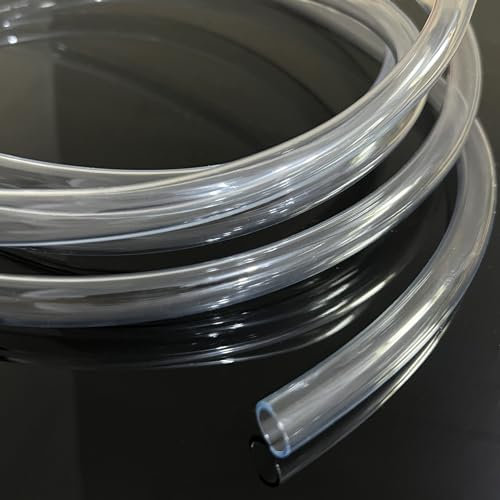 Syiyunran Benzinschlauch Ölleitung Transparent Schlauchleitung Kraftstoffleitungen - Kraftstoffschlau 9mm x 11mm(3 Meter), Ölschlauch Dieselschlauch Wasserschlauch Ersatz Maschinen Zubehör