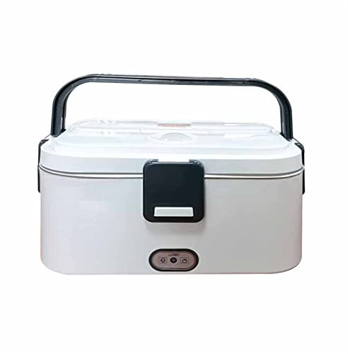 TEmkin Lunch Box Elettrico, scaldavivande, scaldavivande Portatile 1,8 L Lunch Box riscaldante Rimovibile in Acciaio Inossidabile di Grande capacità per Uso Domestico e lavorativo