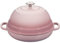 EDGING CASTING Enameled Cast Iron Dutch Oven Pot with Lid, Round Bread Oven for Homemade Sourdough Bread Baking, 6 Quart, Pink