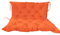 LUXUCURE Outdoor Swing Cushions with Backrest,Replacement Cushions for Patio Porch Garden Swing Chair,Waterproof Cushions For Outdoor Furniture Bench,2 or 3 Person Seat Cushions,Orange,59x39.4in