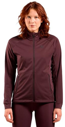 Odlo Damen Skijacke Brensholmen Skibekleidung Winterjacke Ski Jacket, Fudge, XL EU